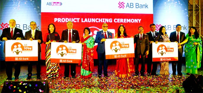 AB Bank launched new product "AB Nishchinto"": AB Bank Limited launched a new product named ""AB Nishchinto."" Calming a unique product in the banking industry under which the customers will enjoy life insurance coverage up to 80 lac taka from MetLife wi"