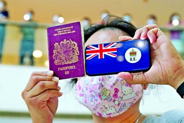 Beijing's move to impose a national security law in June last year prompted Britain to offer refuge to almost three million Hong Kong residents eligible for BNO passport from January 31