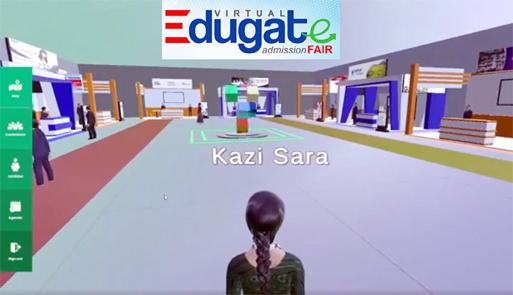 A sequence of virtual admission fair 'Edugate' organized by Daffodil Education Network- a conglomerate of education venture of Daffodil Family.