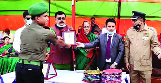The Golden Jubilee of Independence and National Day-2021 was celebrated in Saidpur of Nilphamari with due dignity through various day-long programs. On the occasion of the day, a reception ceremony of Freedom Fighters was organized by the Saidpur Upazila