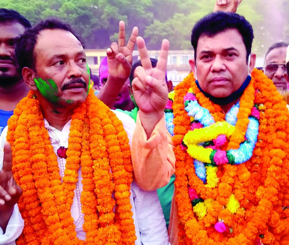 Abbas-Kajol Parishad won the Faridpur Sugar Mills Workers' Union Election held on Monday.