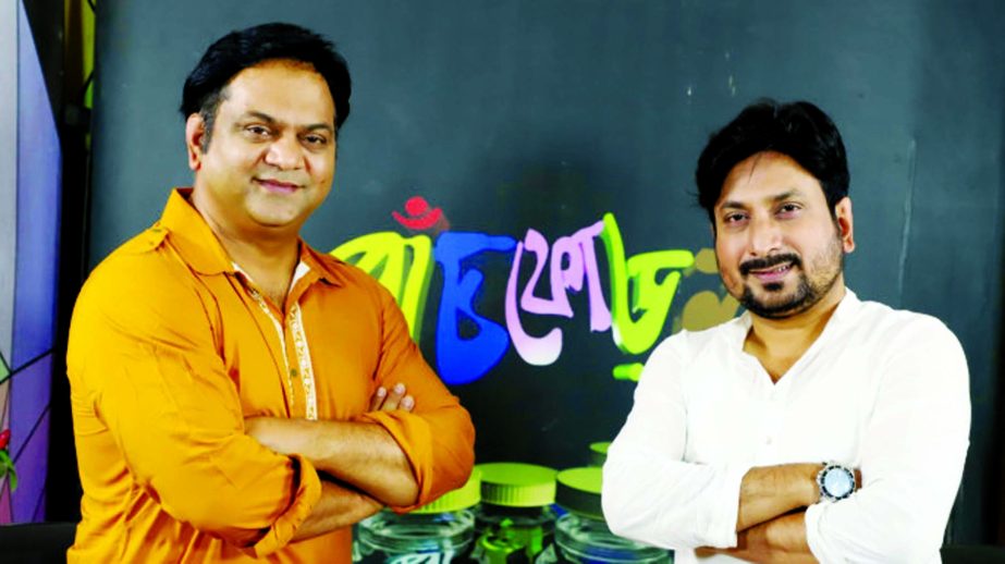 Popular actors Mir Sabbir and Saju Khadem will play the role of two friends in this year’s magazine Panchforon to be aired on ATN Bangla