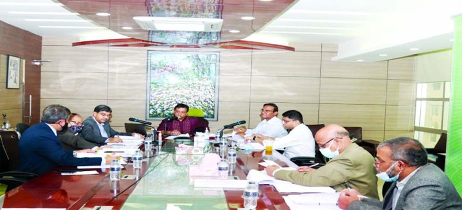 S M Parvez Tamal, Chairman of NRBC Bank Limited, presiding over the bank's board of directors meeting at its head office in the capital on Thursday held virtually. Mr. Rafikul Islam Mia Arzoo, Mohammed Adnan Imam, Loquit Ullah, AKM Mostafizur Rahman, Dir