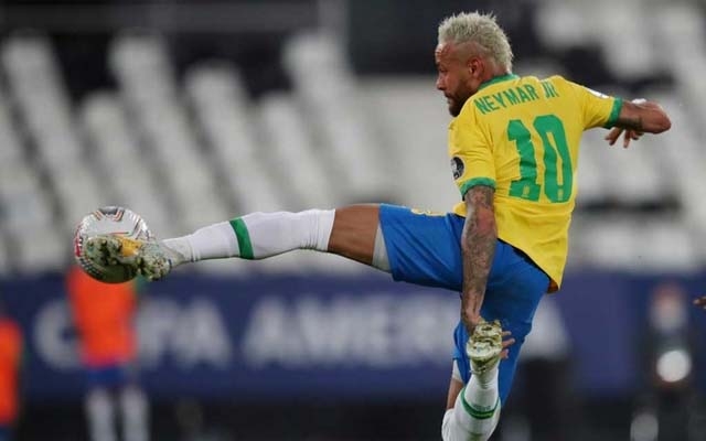 Copa America 2021 - Group B - Brazil v Colombia - Estadio Nilton Santos, Rio de Janeiro, Brazil - June 23, 2021 Brazil's Neymar in action. Photo : Reuters