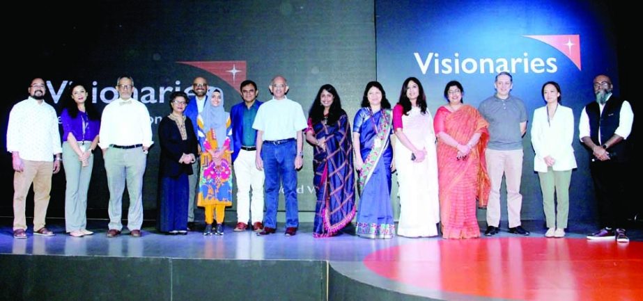 Participants at an event called Visionaries a live event platform organised by World Vision at its launching ceremony in the city on Tuesday.