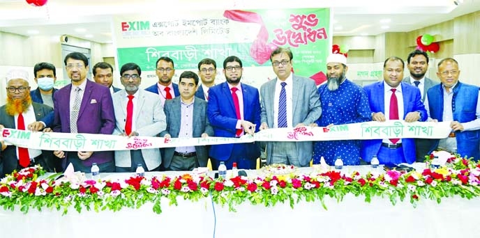 Dr. Mohammed Haider Ali Miah, Managing Director and CEO of Export Import Bank of Bangladesh Limited, inaugurates its 136th branch at Shibbari in Khulna recently. Senior officials of the bank and local elites were present.