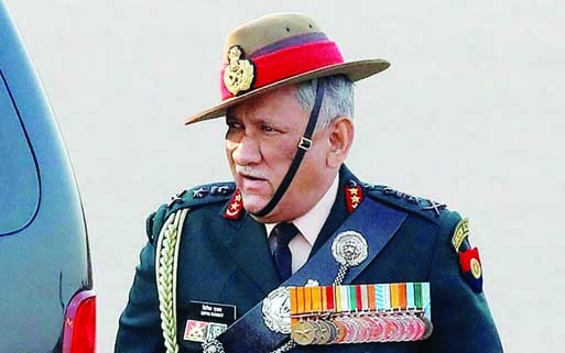 Chief of Defence Staff of India Gen Bipin Rawat
