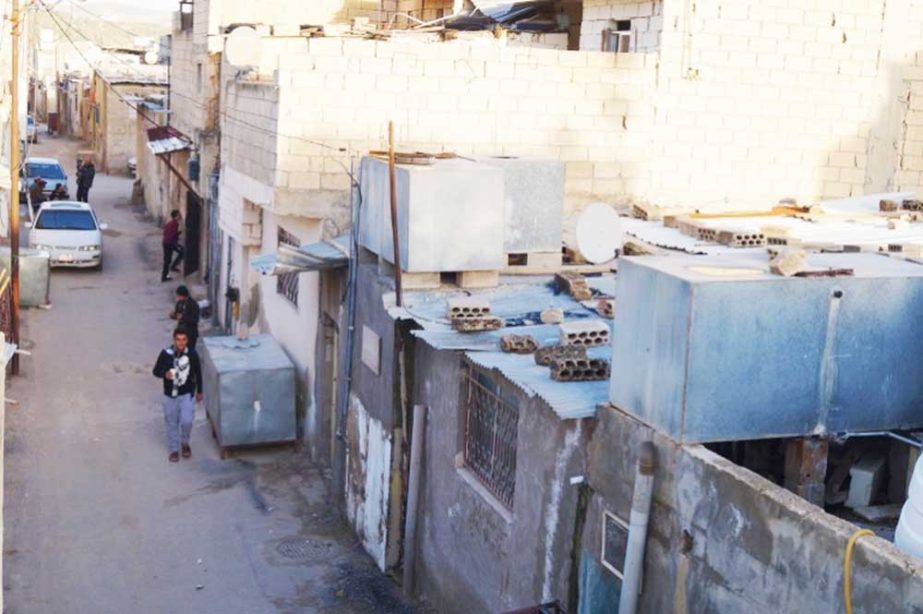 A view of Gaza Camp, which is home to nearly 34,000 people in 0.75 square kilometres, according to UNRWA figures. Agency photo