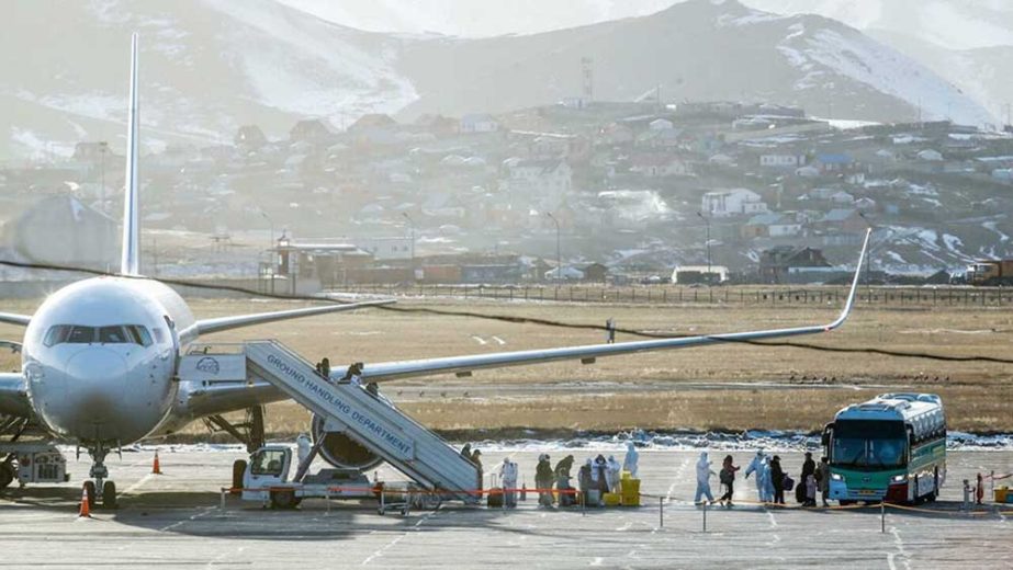 Mongolia border opens to the corona vaccinated Agency photo
