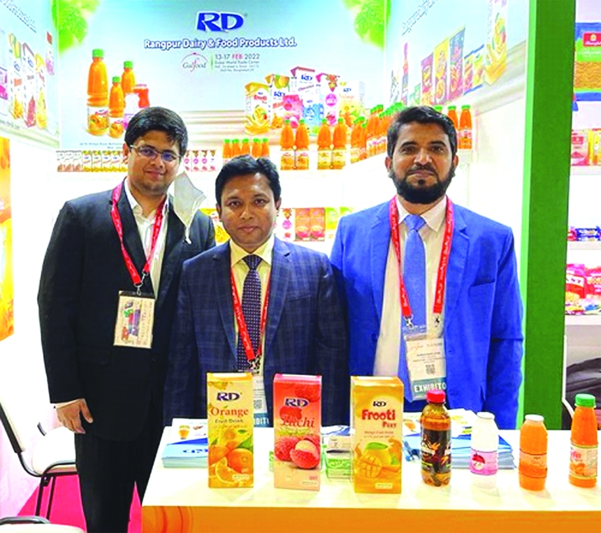 Rangpur Dairy & Food Products Limited took part at Gulf Food Fair in the United Arab Emirates. Fahim Kabir, Director & CFO and Yeasin Arafat, DGM of the company were leading their stall.