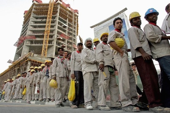 Migrant workers in Sri Lanka. File photo