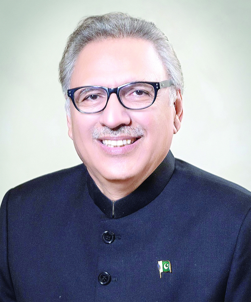 Dr. Arif Alvi President of the Islamic Republic of Pakistan (On the occasion of Pakistan Day 23rd March, 2022)