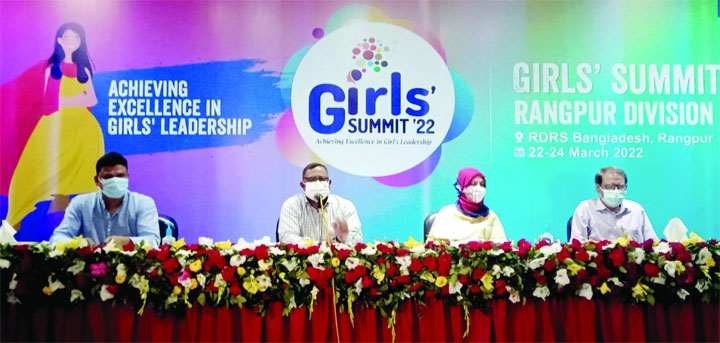 RANGPUR: The three day-long Girls' Summit begins at Begum Rokeya Auditorium of RDRS Bangladesh in Rangpur organised by international development organisation Plan International Bangladesh on Tuesday.