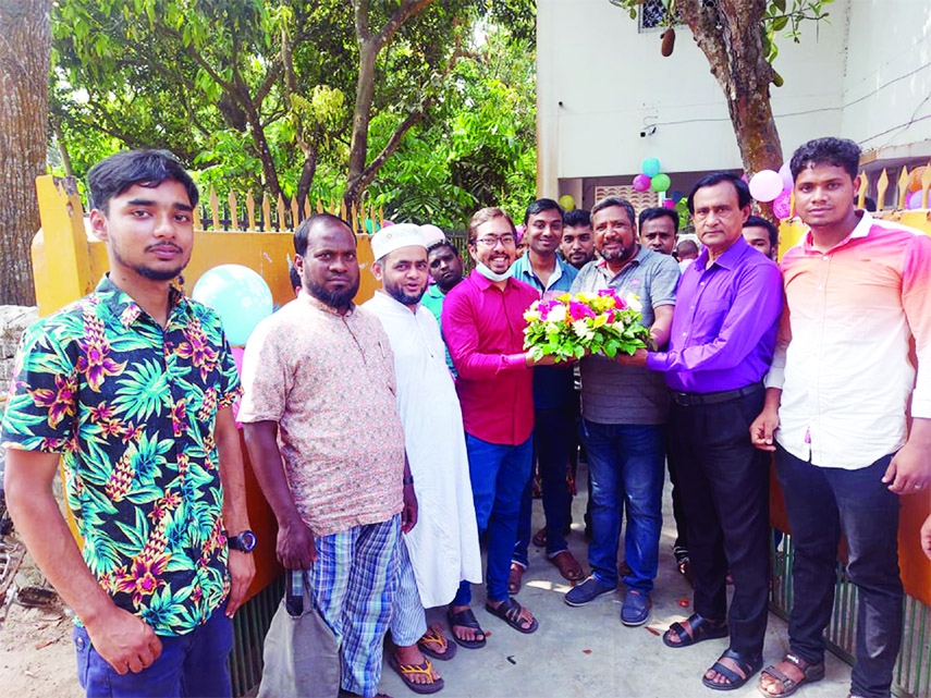 SHIBGANJ (Chapainawabganj): The inauguration ceremony of Delta Medical Centre inaugurates at Shinganj Upazila on Saturday. Among others, Dr. Mahfuz Raiyan, Director of the Medical Centre was present with other elites.