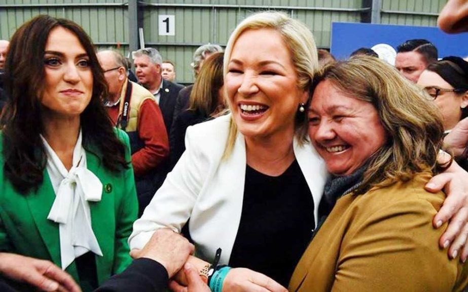 Irish nationalist Sinn Fein on way to a historic first ever win in election for the Northern Ireland Assembly after vote counting resumed on Saturday. Agency photo