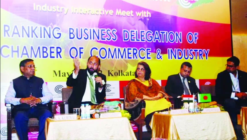 Dhaka Chamber of Commerce and Industry President Rizwan Rahman was speaking at a meeting with the Calcutta Chamber of Commerce at a hotel in Kolkata on Wednesday.