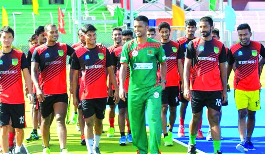 Bangladesh National Hockey team.