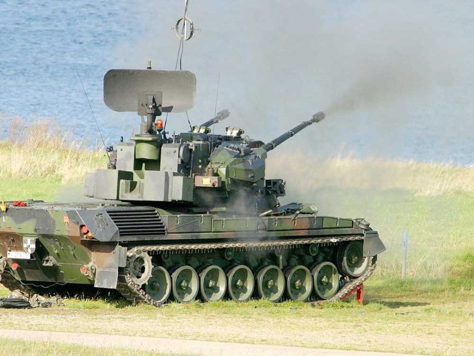 German tank sanctioned for Ukraine. Agency photo
