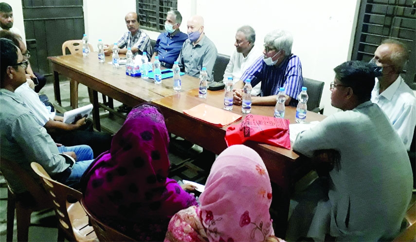 MIRZAPUR (Tangail): Elites participate in an view exchange meeting to inspire youths in humanity, dignity and patriotism at Mirzapur Press Club organised by QK Ahamad Foundation recently.