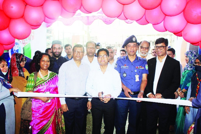 SYLHET: Dr Md Mosharaf Hossain, Divisional Commissioner, Sylhet inaugurates Invovation Showcashing Fair at Sykhet Divisonal Office as the Chief Guest recently.