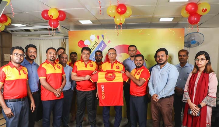 Kamruzzaman Kamal, Director (Marketing) at PRAN-RFL Group and Choudhury Atiur Rasul, Director (Accounts) inaugurated the new venture of the group and Nur Muhammad Rasel, Head of Business at FOODANO among others in the inaugurating ceremony.
