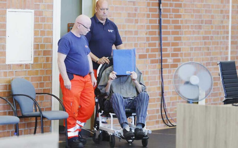A former Nazi Guard Josef Schuetz faces judgment in Germany. Agency photo