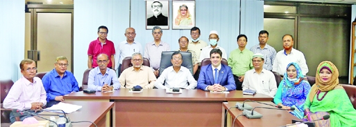 GAZIPUR: Argentine Minister attaché Mariano Beheran visits Bangladesh Agricultural Research Institute (BARI) Thursday.