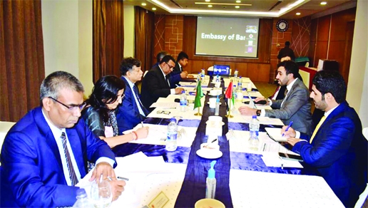 Senior Secretary of the Foreign Ministry Masud Bin Momen and Economics Affairs Assistant Minister of UAE Dr Abdul Naser Jamal Al Shali led the respective country at meeting between Bangladesh and UAE held at a hotel in Cox's Bazar on Thursday.