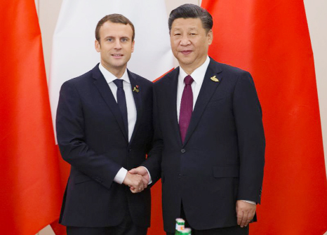 French President Emmanuel Macron and Chinese President Xi Jinping discussed the situation in North Korea during a phone call .