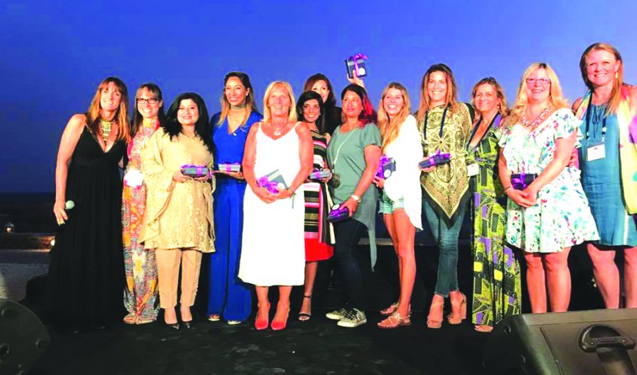 Farzana Chowdhury, Managing Director of Green Delta Insurance Company Limited, recently received an award at the EO Women Summit at Poseidon Temple, Greece. She was awarded as the EO Women Ambassador for South Asia.