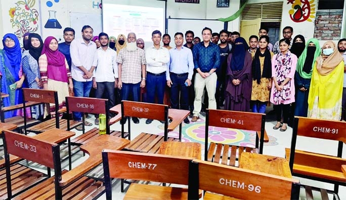 TANGAIL: Prof Dr. Mohammad Khademul Islam, VC, Maulana Bhashani Science and Technology University (MBSTU) was present as the Chief Guest at a seminar at Chemistry Departemnt of the University in Conference Room on Wednesday.